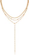 Ettika Trio Dainty Layered Necklace