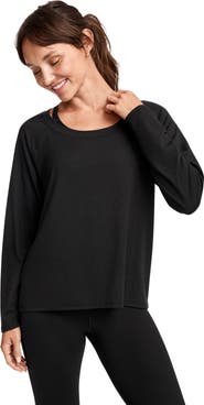 Jockey Women's EverActive Oversized Long Sleeve Tee