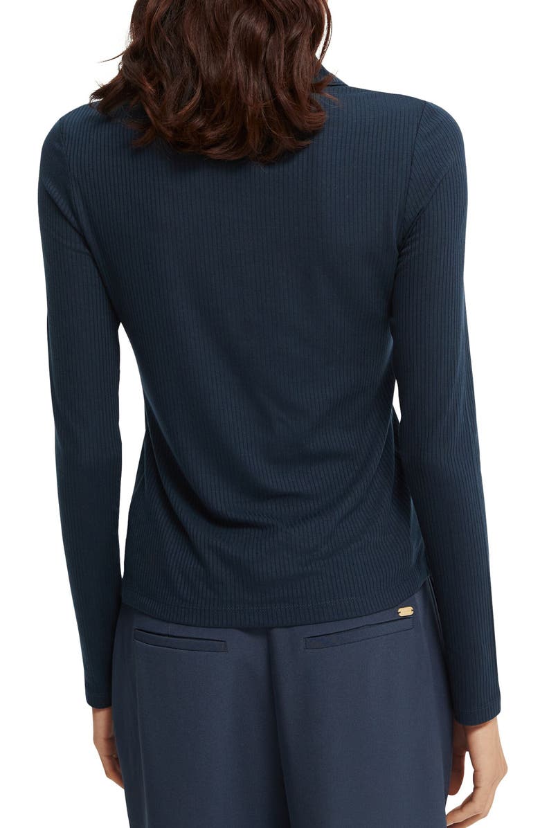 Scotch & Soda Ribbed Polo Shirt, Alternate, color, 