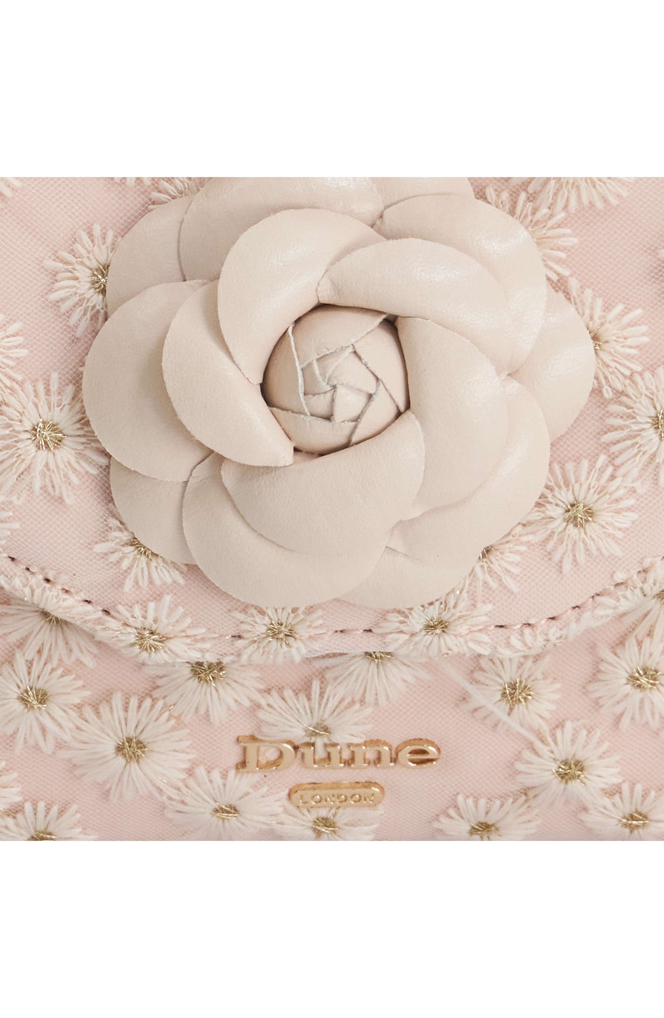Erose Floral Embroidered Shoulder Bag, Alternate, color, PINK