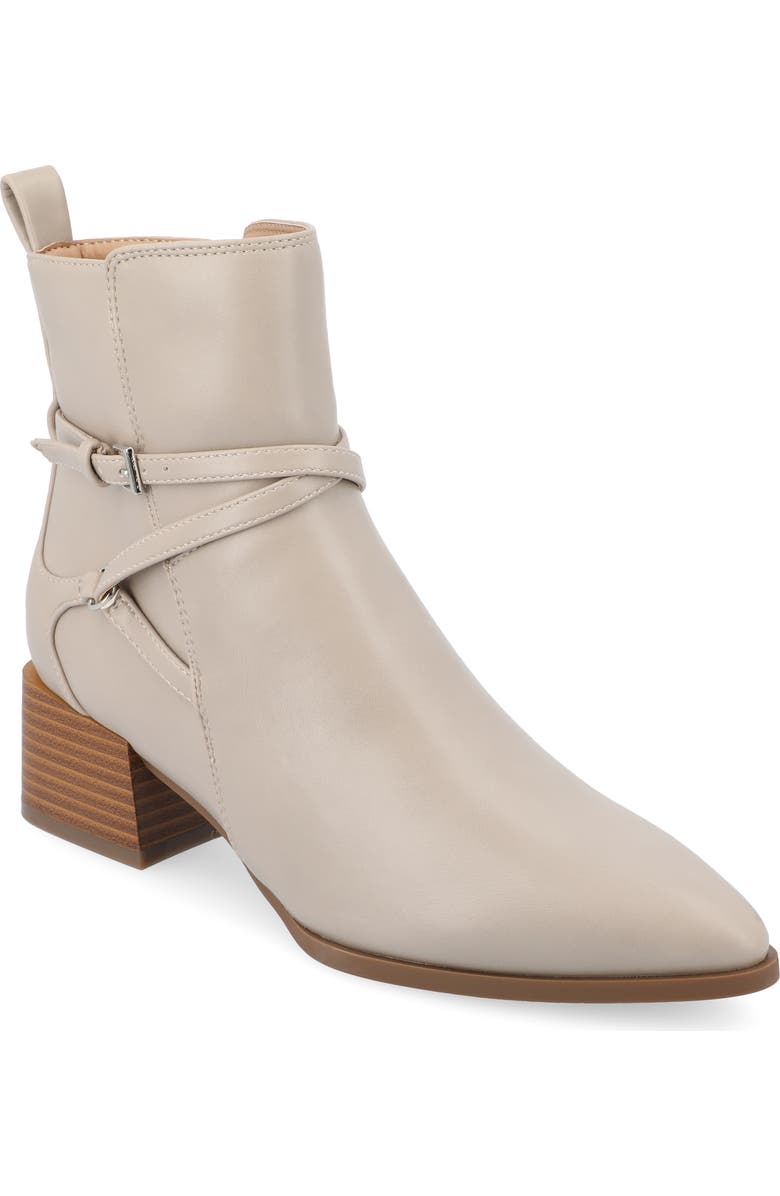 Journee Collection Estelle Bootie, Main, color, Grey