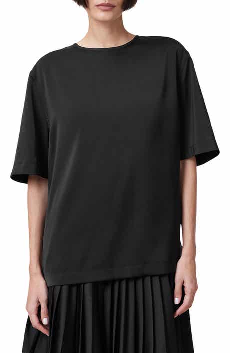 AllSaints Amelie Satin T-Shirt