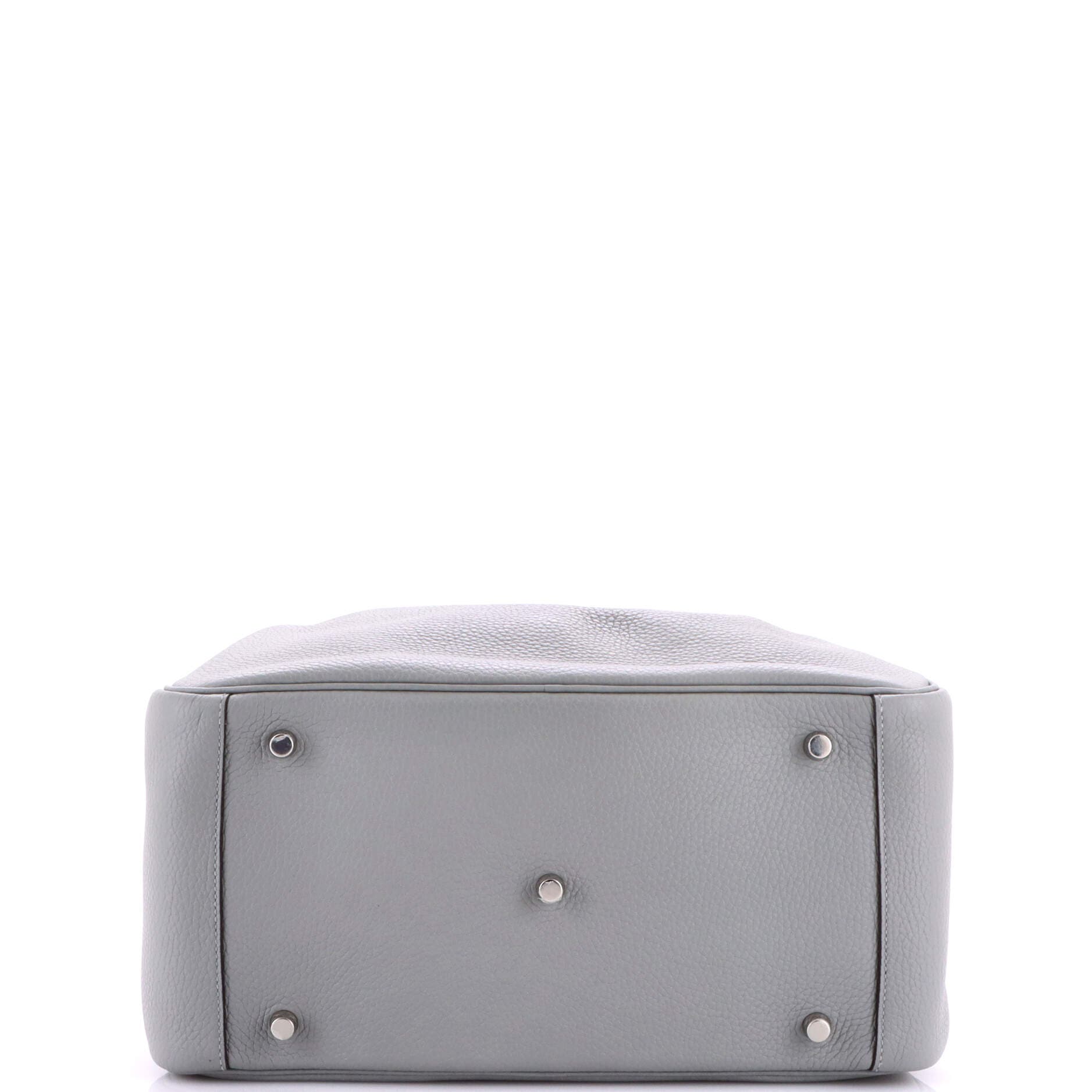 Pre-Owned Hermes Lindy Bag Clemence 34, Alternate, color, Bleu Glacier