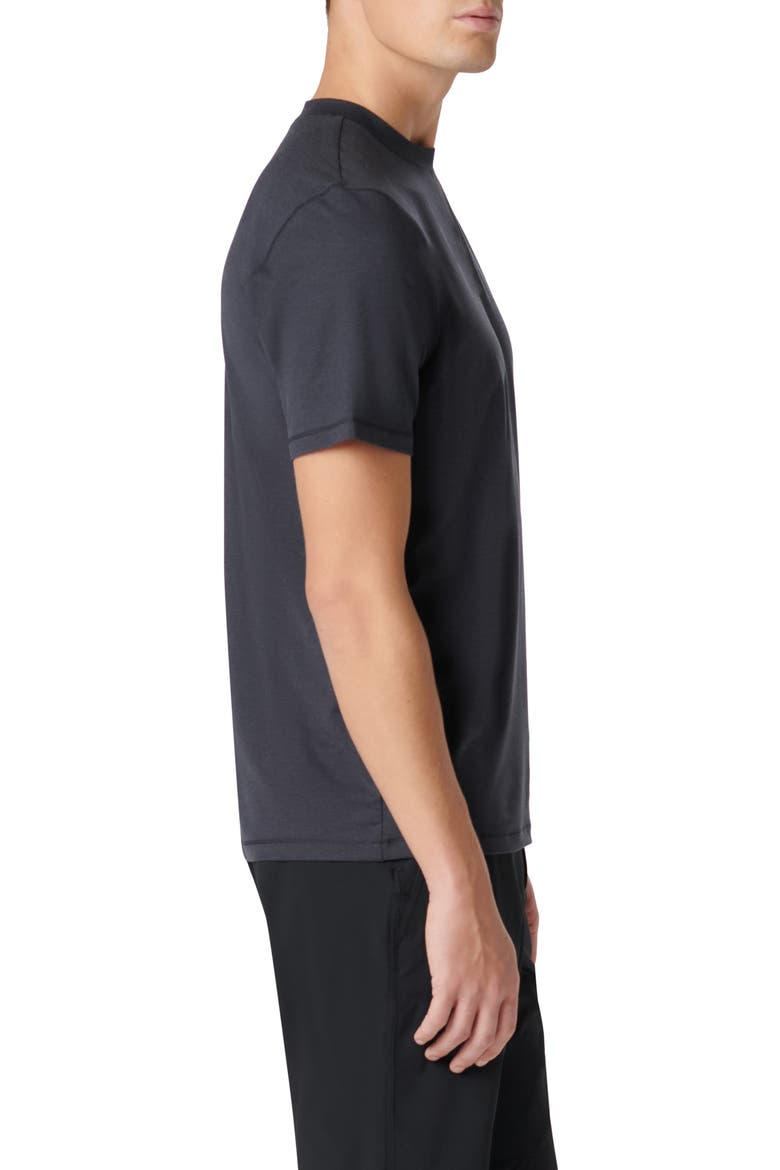 Crewneck Performance T-Shirt, Alternate, color, BLACK