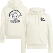 adidas Men's adidas Cream Penn State Nittany Lions Vintage Vault Premium Hoodie