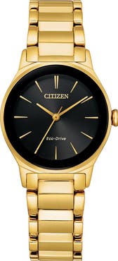 Citizen Three-Hand Quartz Bracelet Watch, 28mm