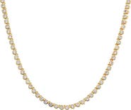 BY ADINA EDEN CZ Bezel Tennis Necklace