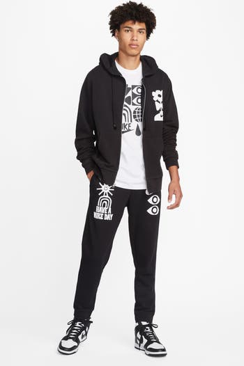 Washed French Terry Zip-Up Hoodie