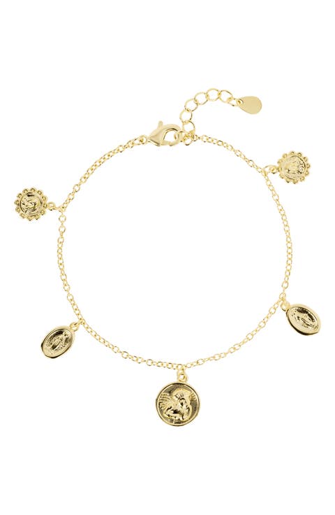 Medallion Charm Bracelet
