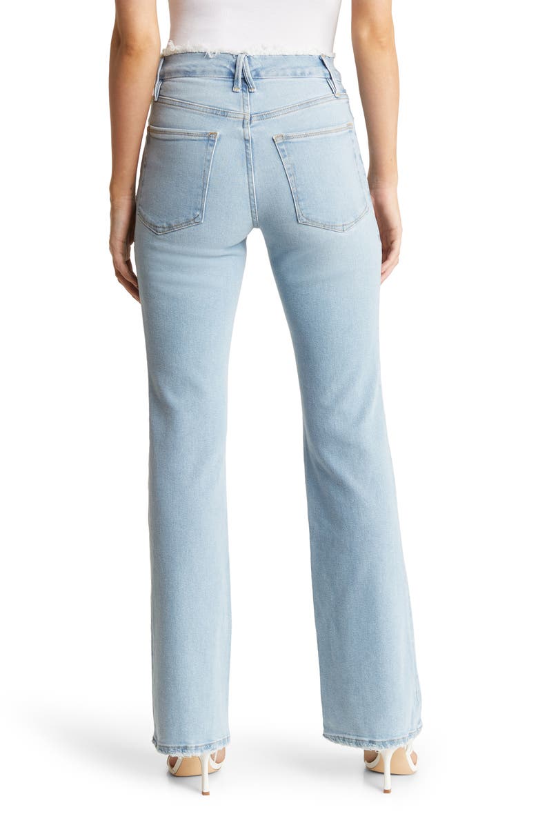 Good American Good Classic Bootcut Jeans, Alternate, color, 