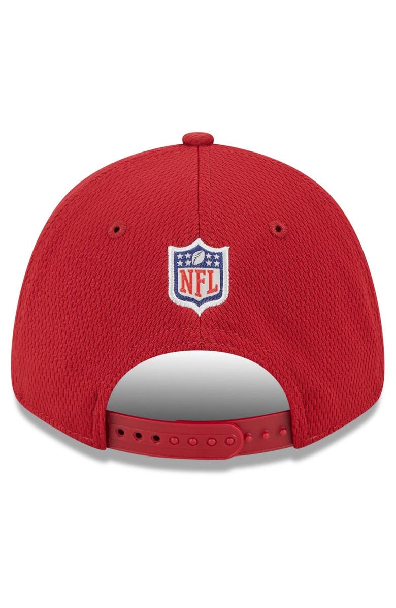 New Era Men's New Era Cardinal Arizona Cardinals 2023 NFL Training Camp 9FORTY Adjustable Hat, Alternate, color, Cardinal