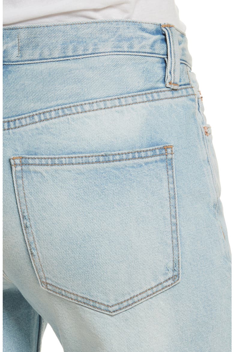 Rolling on the River Straight Leg Jeans, Alternate, color, LIGHT DENIM