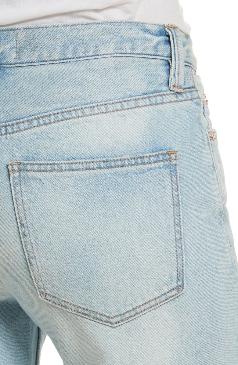 Free People Rolling on the River Straight Leg Jeans, Alternate, color,