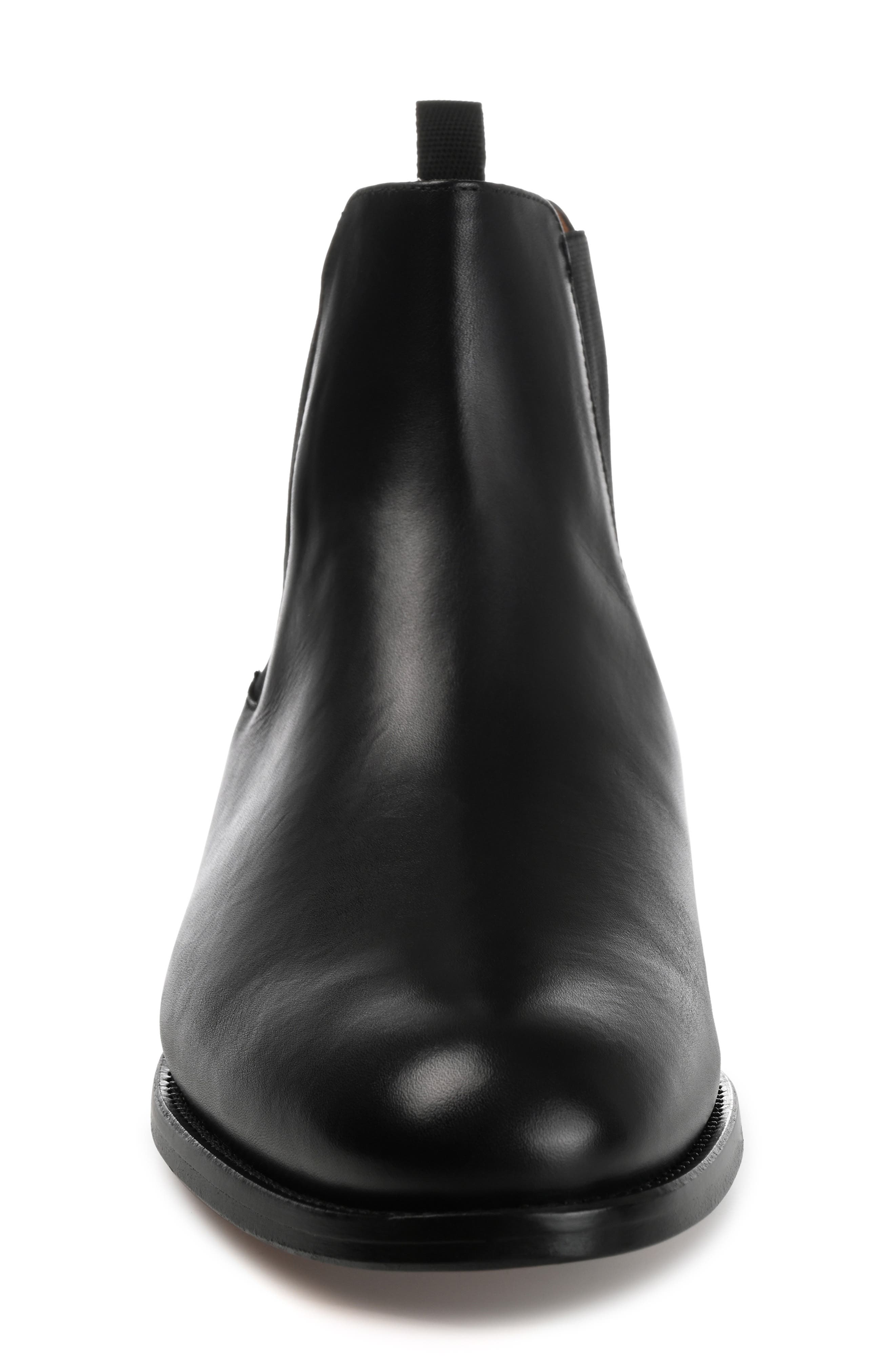 TAFT Hiro Croc Embossed Leather Chelsea Boot, Alternate, color, 