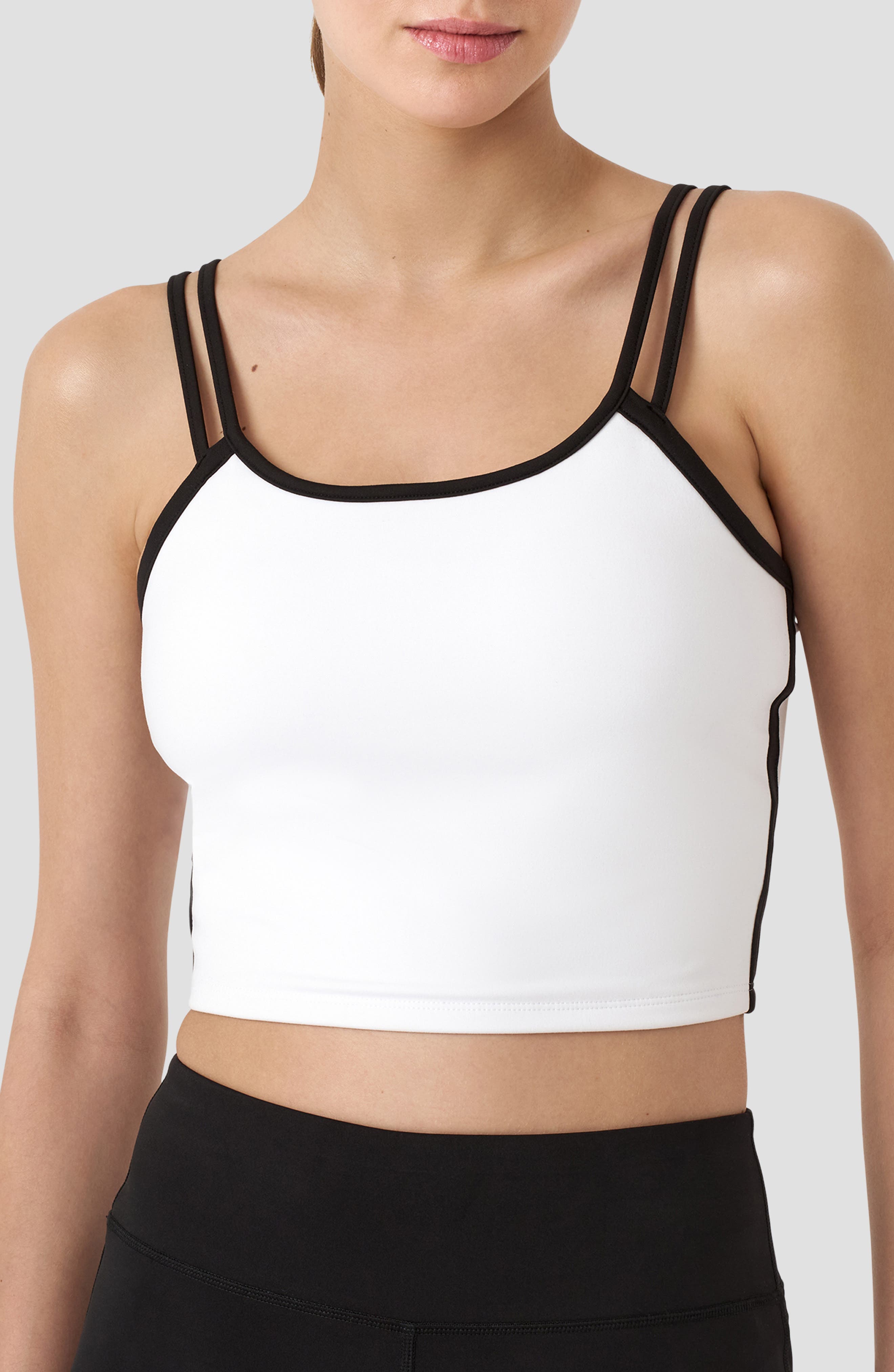 RM Rebecca Minkoff Double Strap Sports Bra Tank