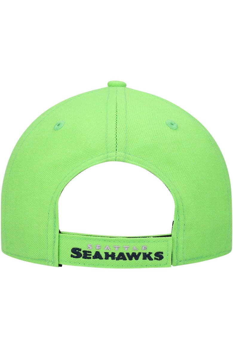 Men's '47 Neon Green Seattle Seahawks MVP Adjustable Hat, Alternate, color, Neon Green