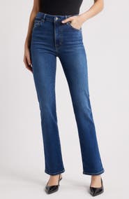 FRAME The Pencil High Waist Slim Straight Leg Jeans