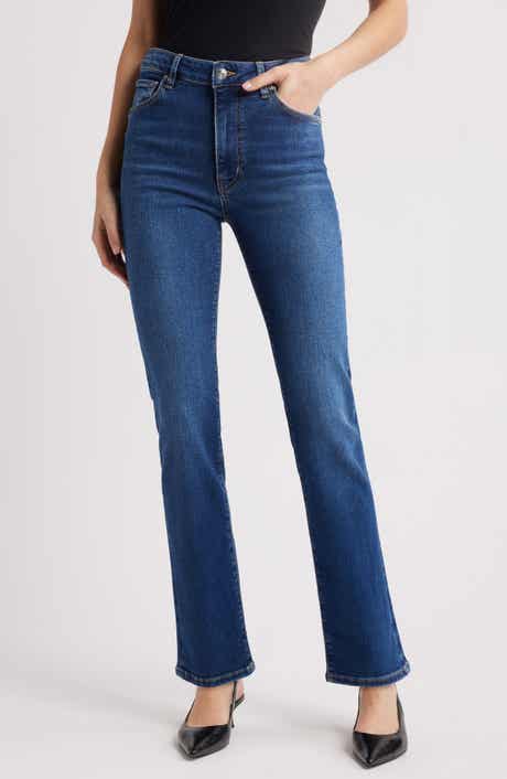 FRAME The Pencil High Waist Slim Straight Leg Jeans