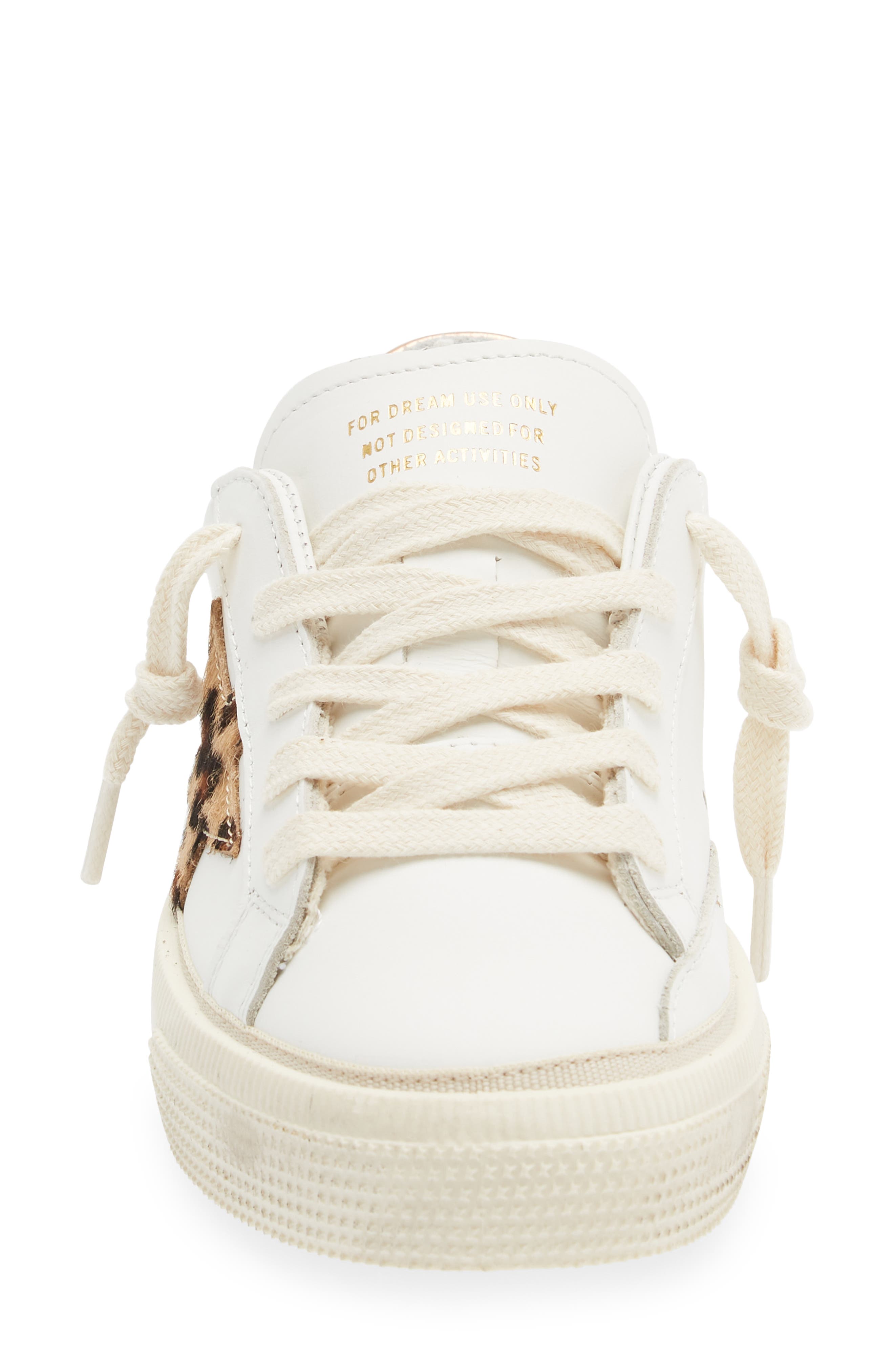 Golden Goose Kids' May Genuine Calf Hair Low Top Sneaker, Alternate, color, 