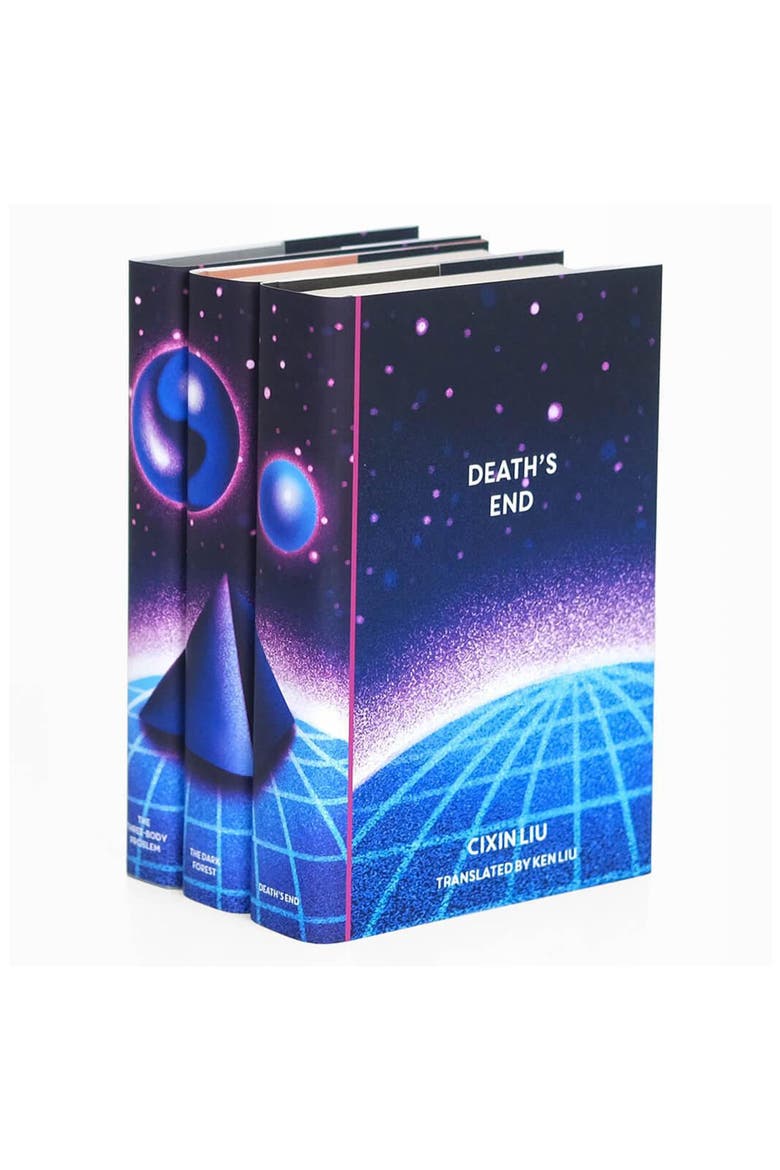 The Three-Body Problem Book Set, Alternate, color, Blue and Purple