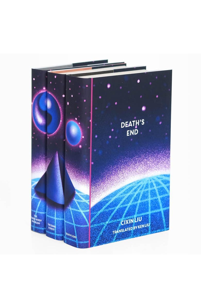 Juniper Books The Three-Body Problem Book Set, Alternate, color, Blue And Purple