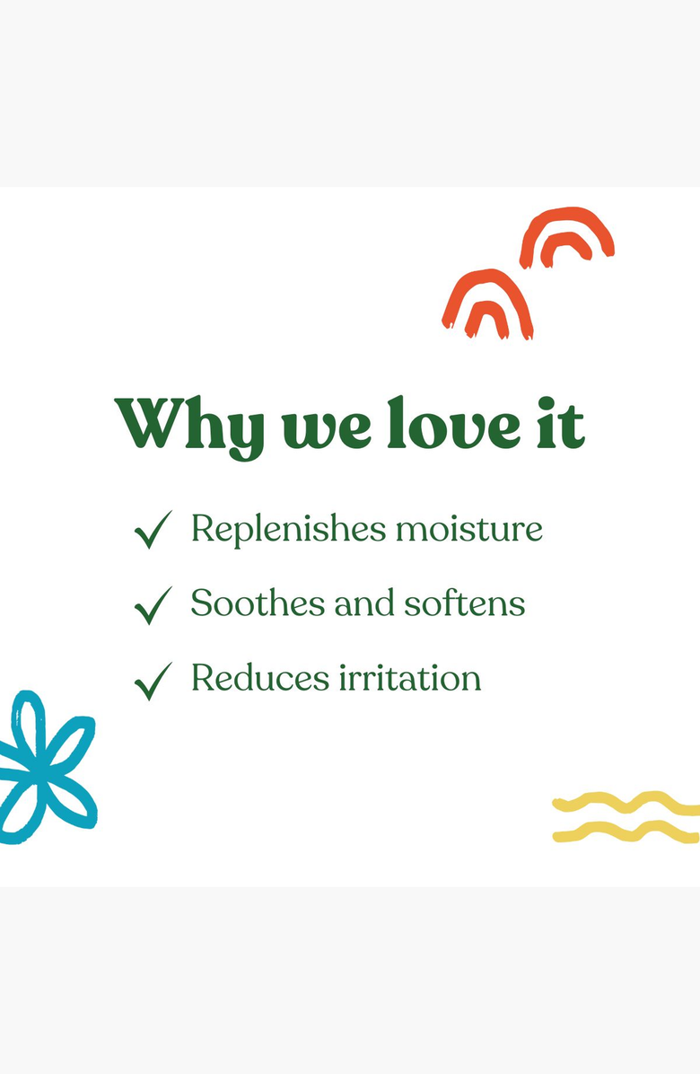 mini bloom Silk Milk Baby Body Lotion, Alternate, color, Peach / Green