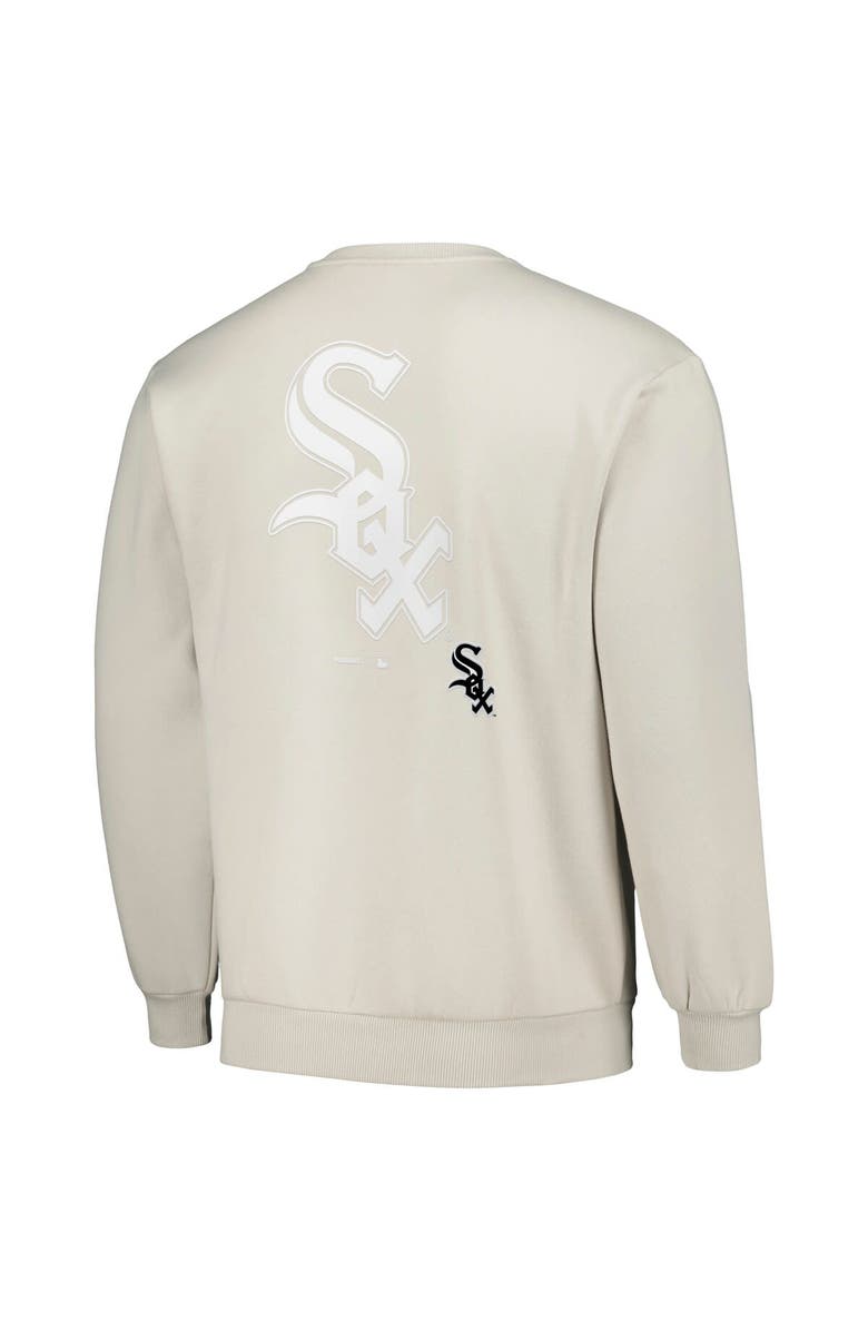 PLEASURES Men's PLEASURES Gray Chicago White Sox Ballpark Pullover Sweatshirt, Alternate, color, Gray