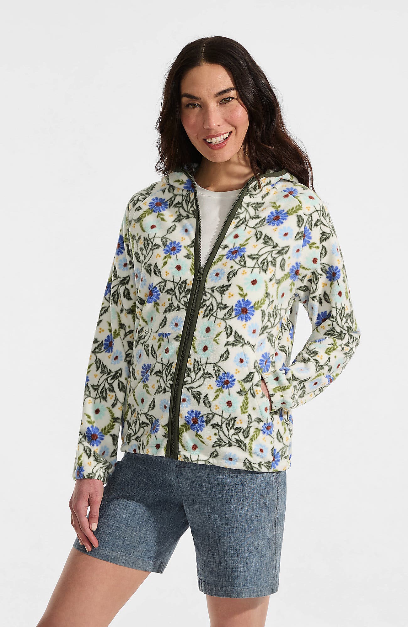 Blue Allover Floral