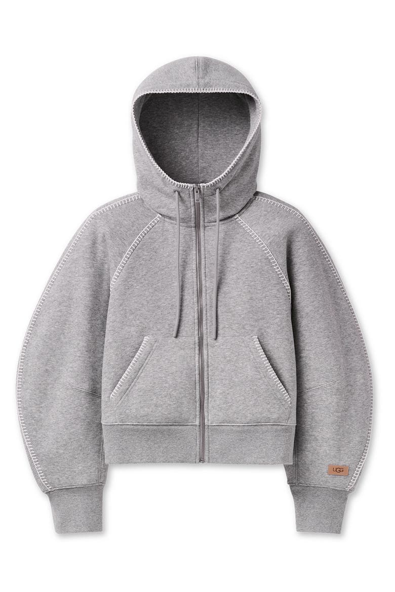 Classic Full Zip Hoodie, Main, color, GREY HEATHER