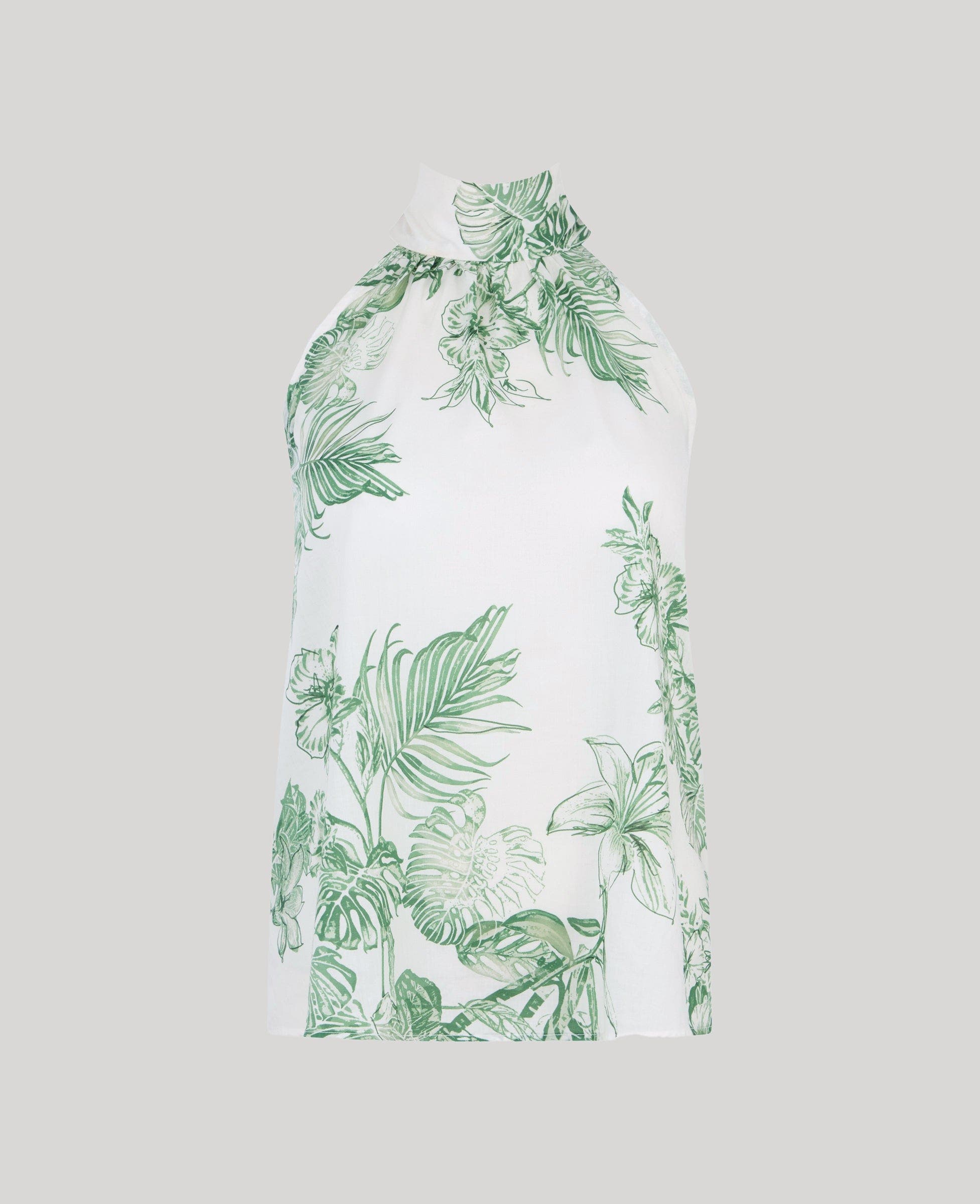 selected Tropical Green Floral