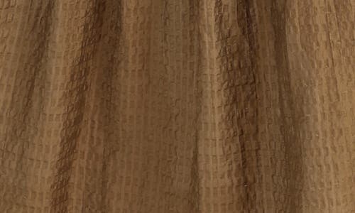 Shop Adelyn Rae Ennie Textured Tiered Midi Dress In Coffee
