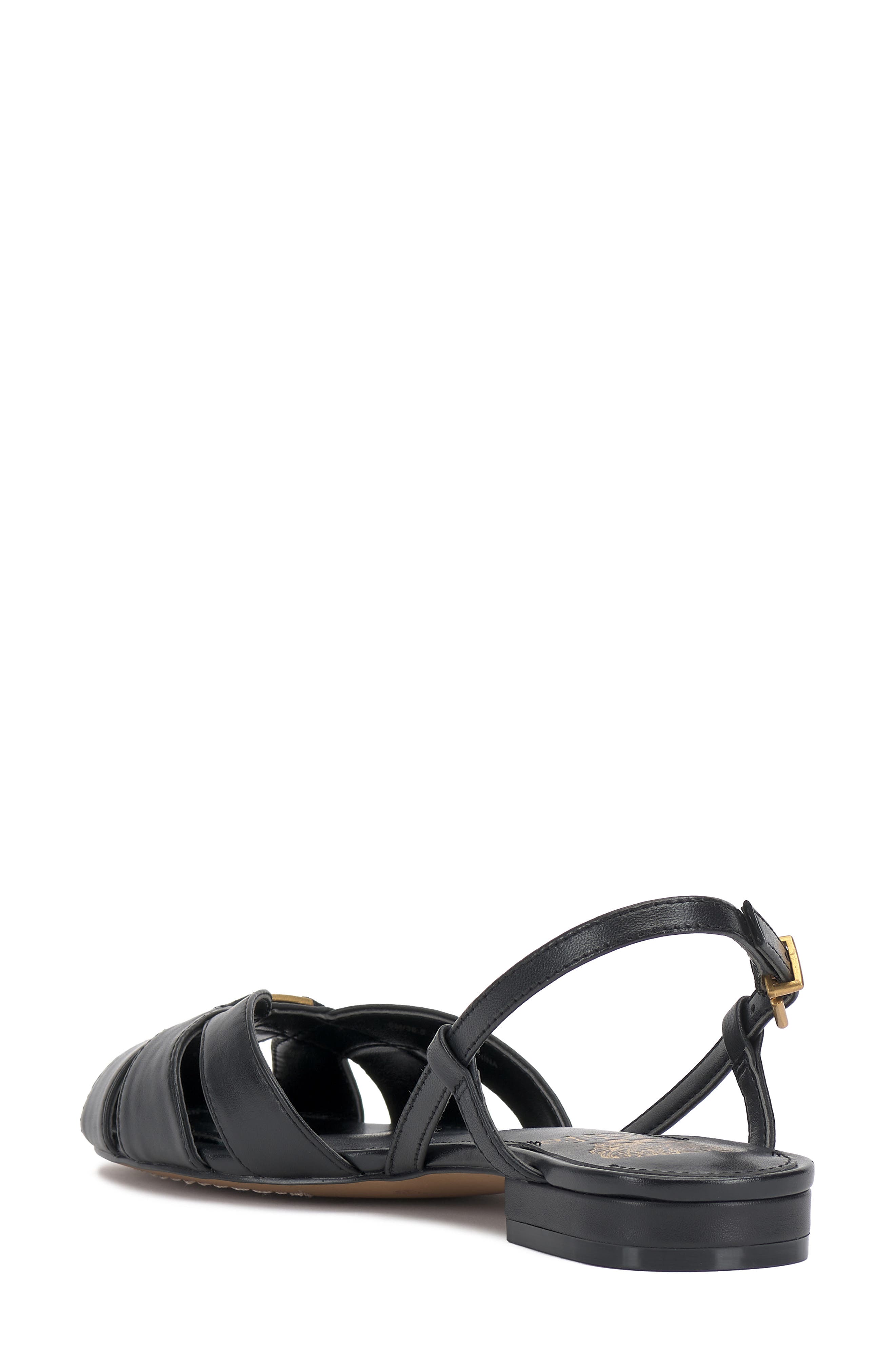 Vince Camuto Cacey Slingback Sandal, Alternate, color, Black