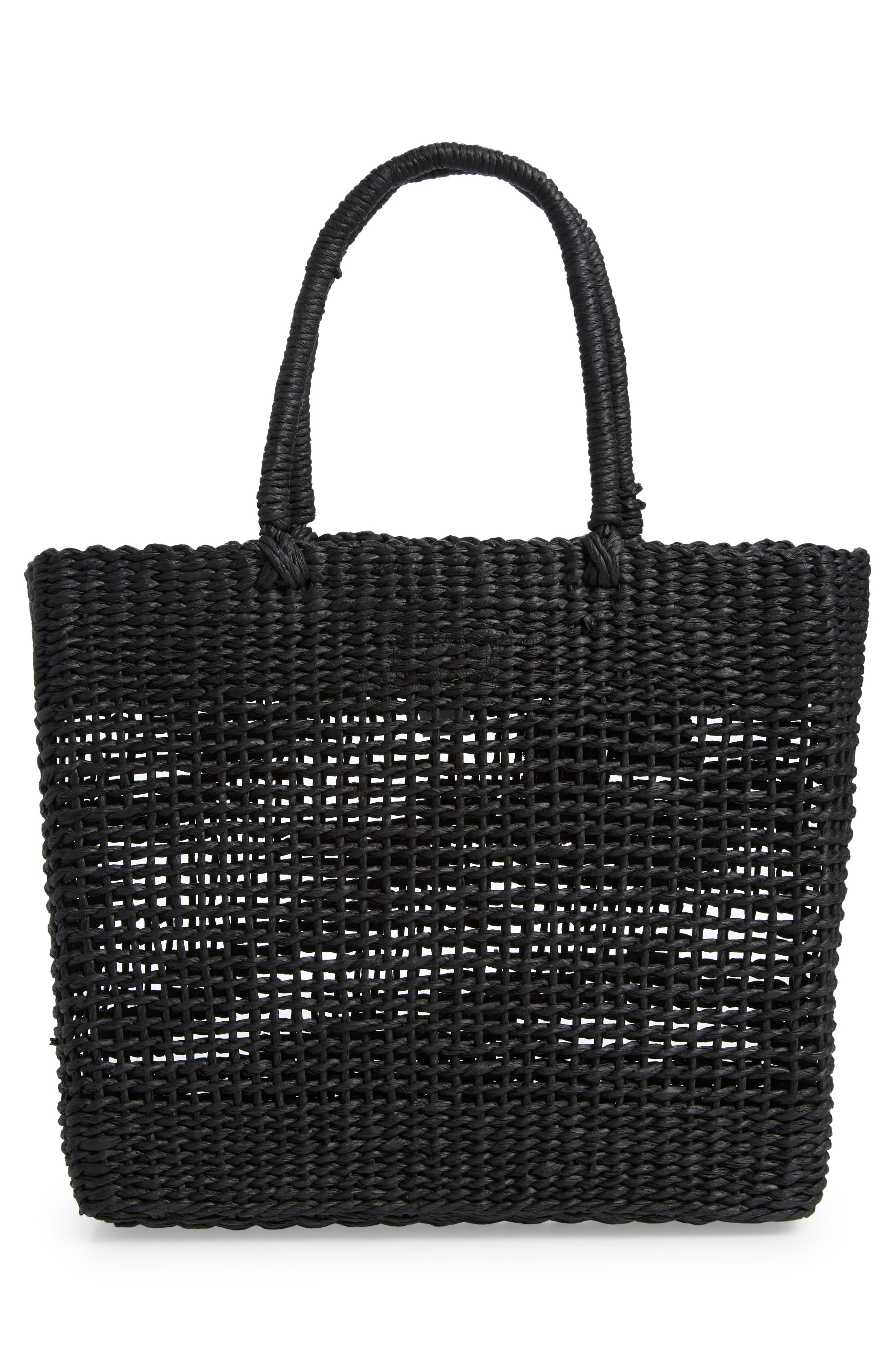 BTB Los Angeles Nancy Raffia Tote, Alternate, color, 
