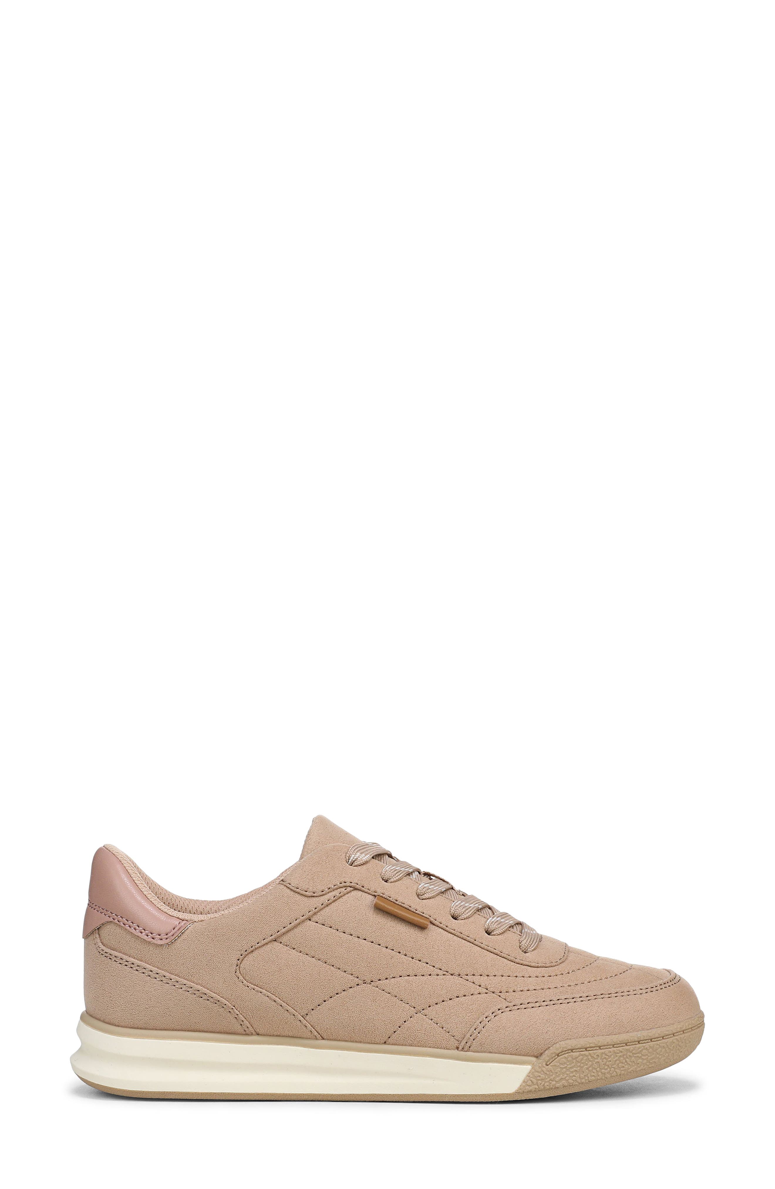 Throwback Lace Sneaker, Alternate, color, CUBAN SAND