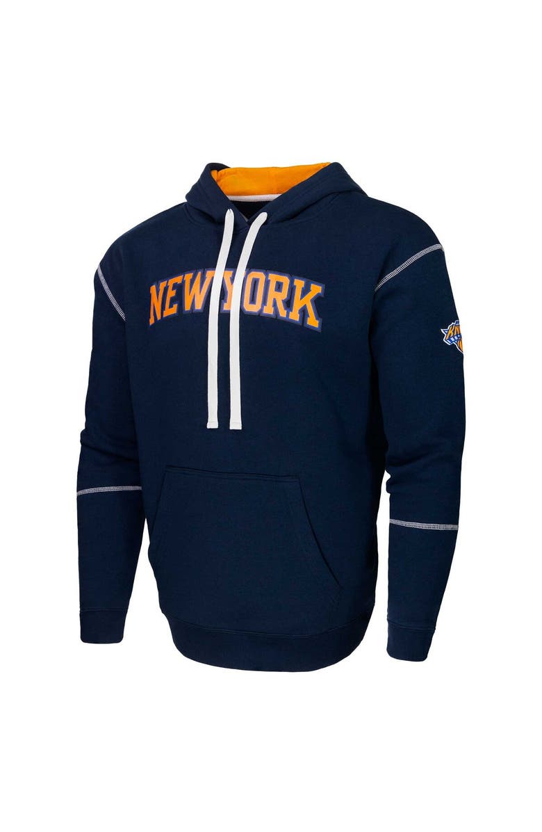 Stadium Essentials Unisex Navy Stadium Essentials New York Knicks Monument Pullover Hoodie, Alternate, color, 