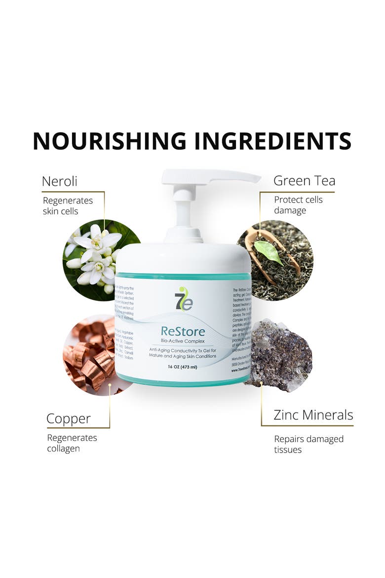 Microcurrent Conductivity Gel Bundle for Aging & Stressed Skin, Alternate, color, None