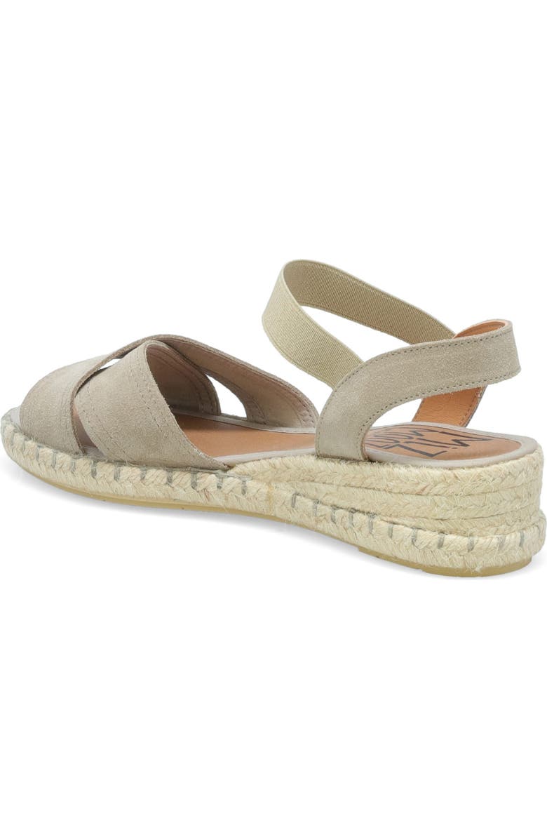 Miz Mooz Vena Espadrille Wedge, Alternate, color, Tan