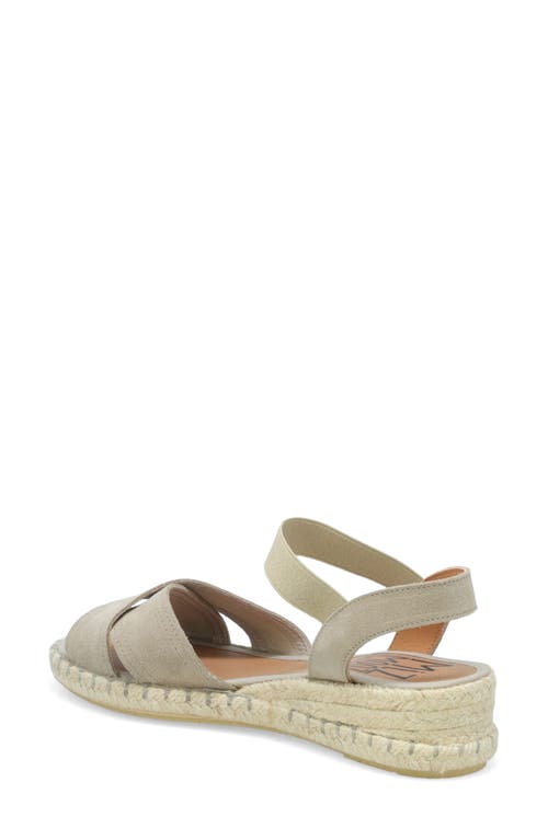Miz Mooz Vena Espadrille Wedge In Tan