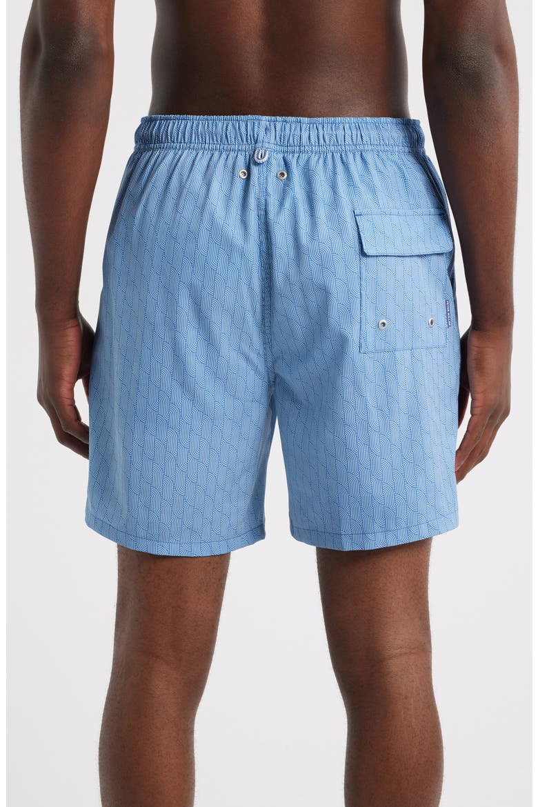 Clifton Swim Trunks, Alternate, color, DUSK BLUE