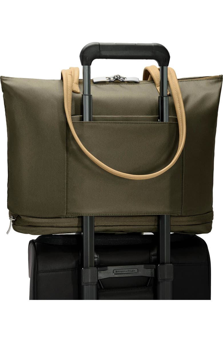 Briggs & Riley Rhapsody Expandable Tote, Alternate, color, Olive