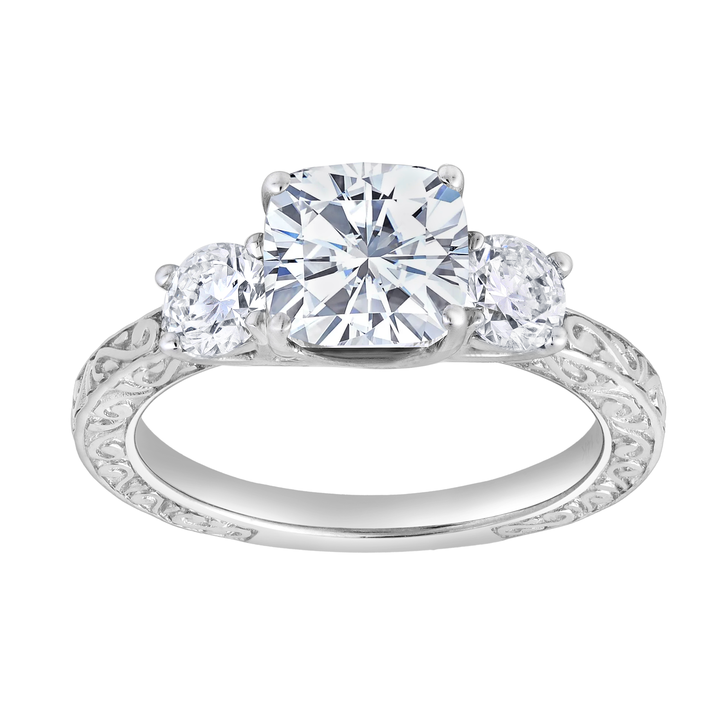 14K White Gold