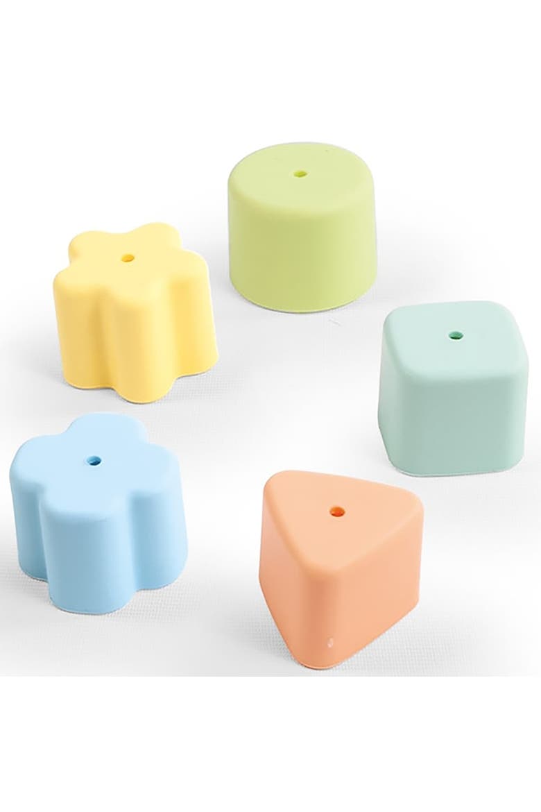 Shape Sorter, Sweet Cottage, 9 Piece Sort & Play Toy, Kids 12mo+, Alternate, color, Multicolored