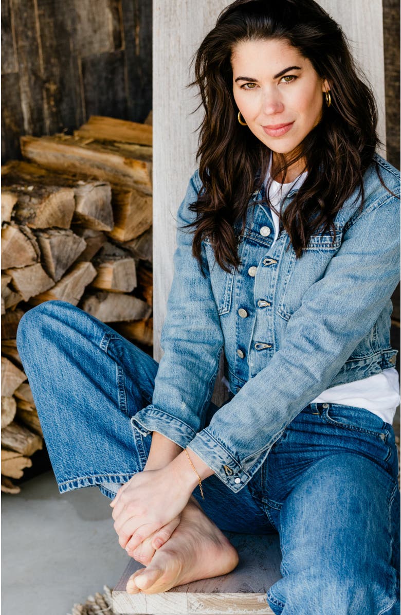 ABLE Madelin Cropped Jacket, Alternate, color, 