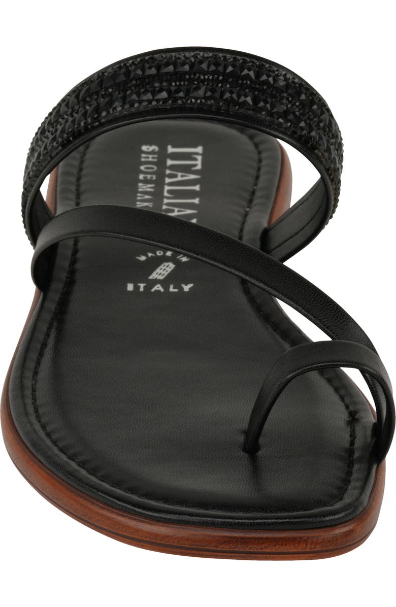 ITALIAN SHOEMAKERS Mavis Loop Toe Sandal, Alternate, color,