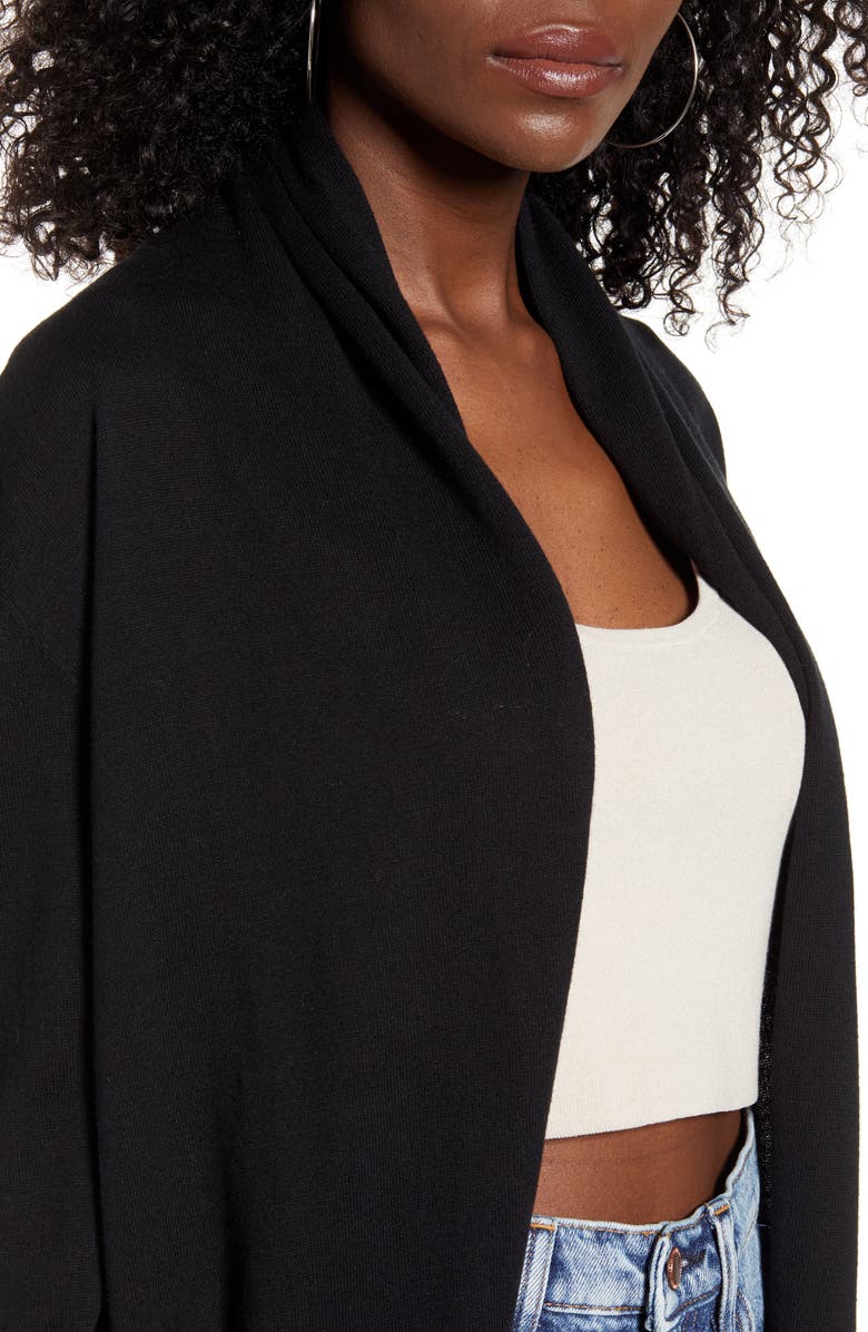 Leith Open Front Cardigan, Alternate, color, 
