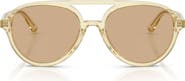 Jimmy Choo 55mm Pilot Sunglasses