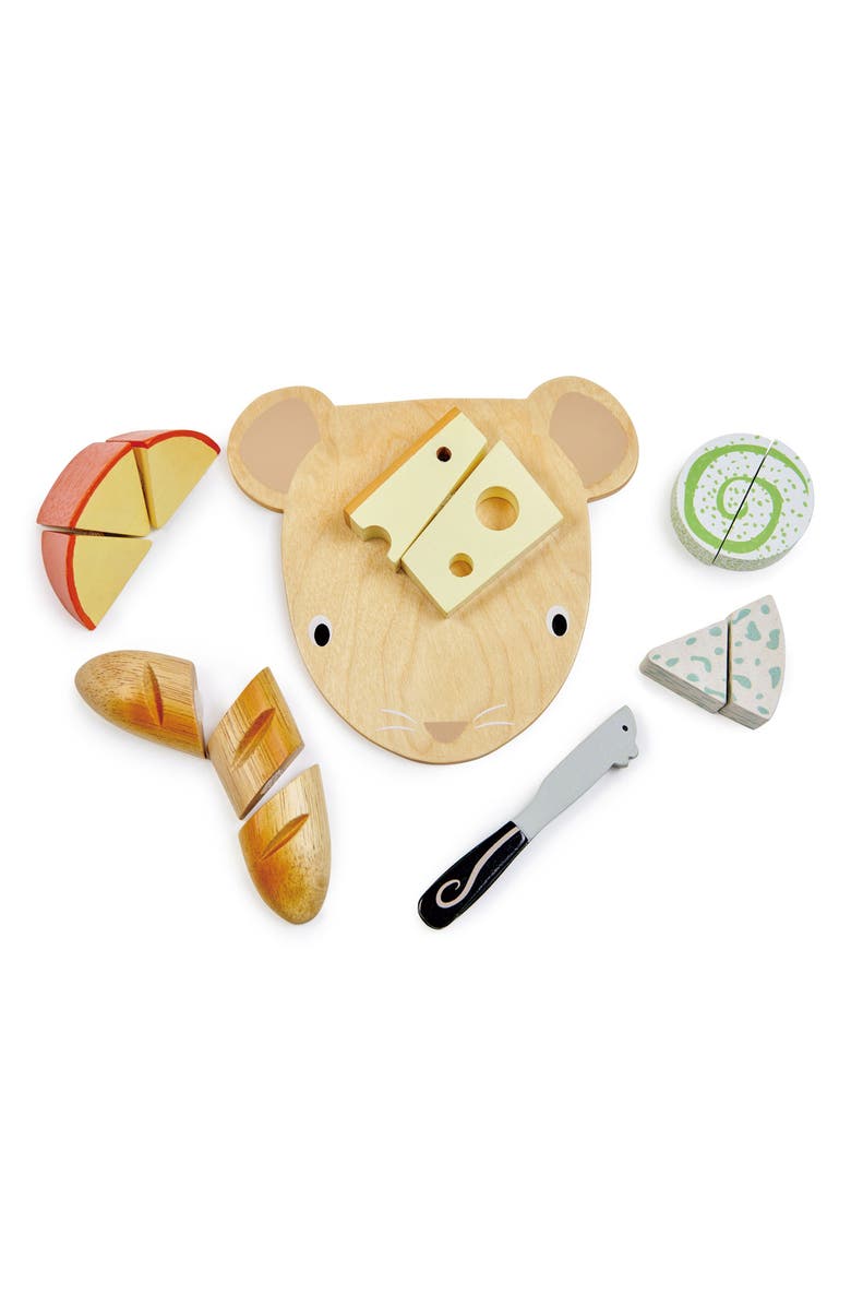 Tender Leaf Toys Cheese Chopping Board Playset, Main, color,