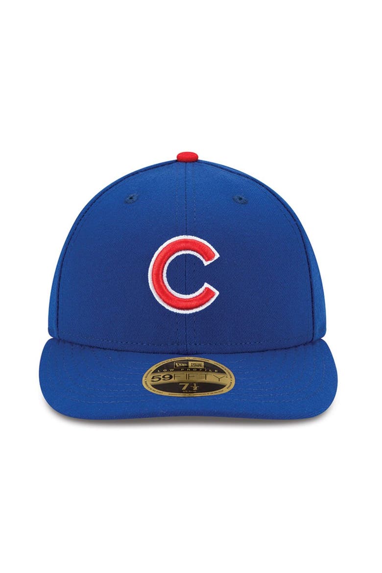 Men's New Era Royal Chicago Cubs Authentic Collection On Field Low Profile Game 59FIFTY Fitted Hat, Alternate, color, ROYAL
