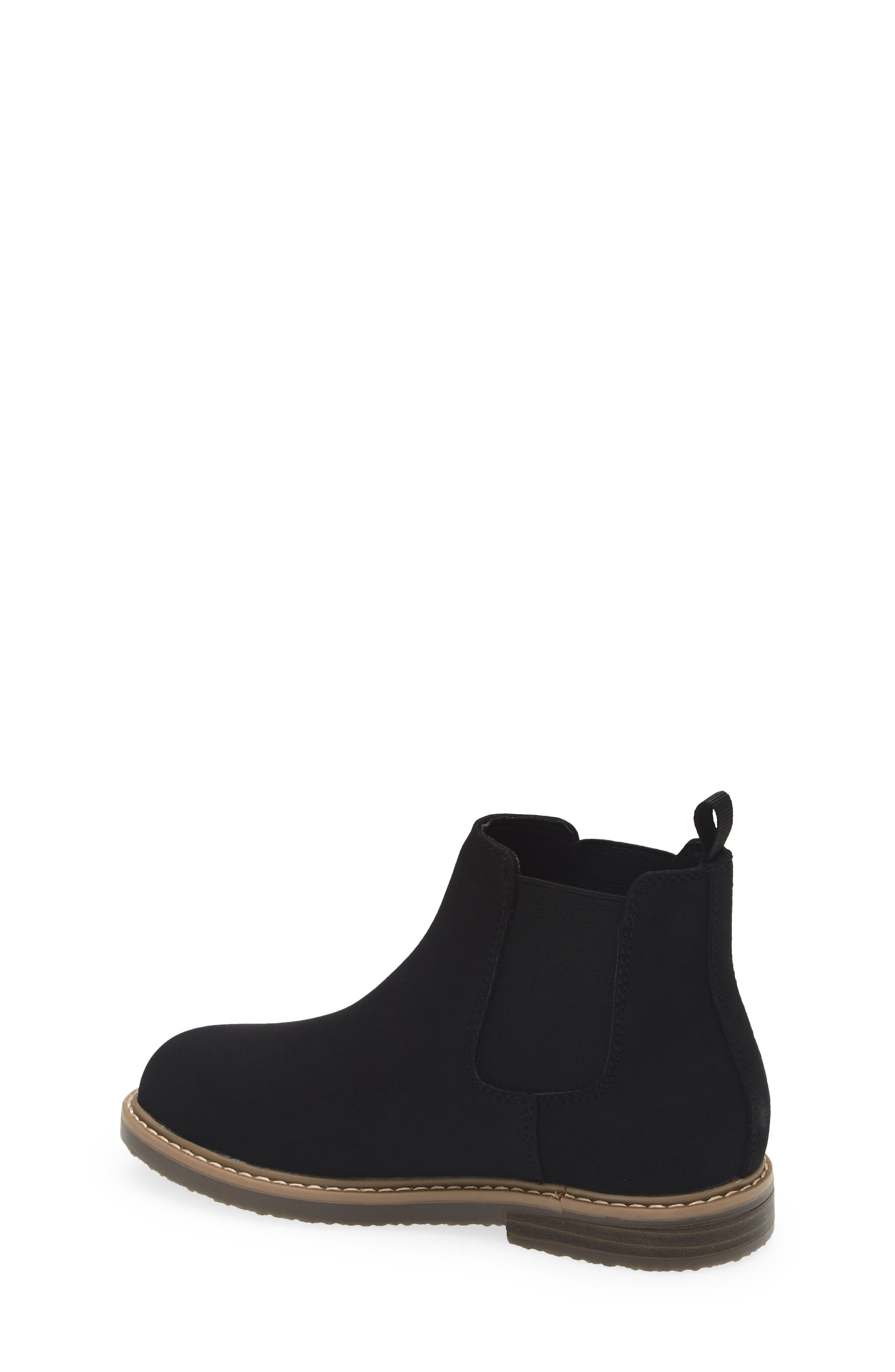 Nordstrom Kids' Chelsea Boot, Alternate, color, Black