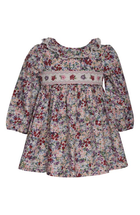 Ditsy Floral Smocked Party Dress (Baby)